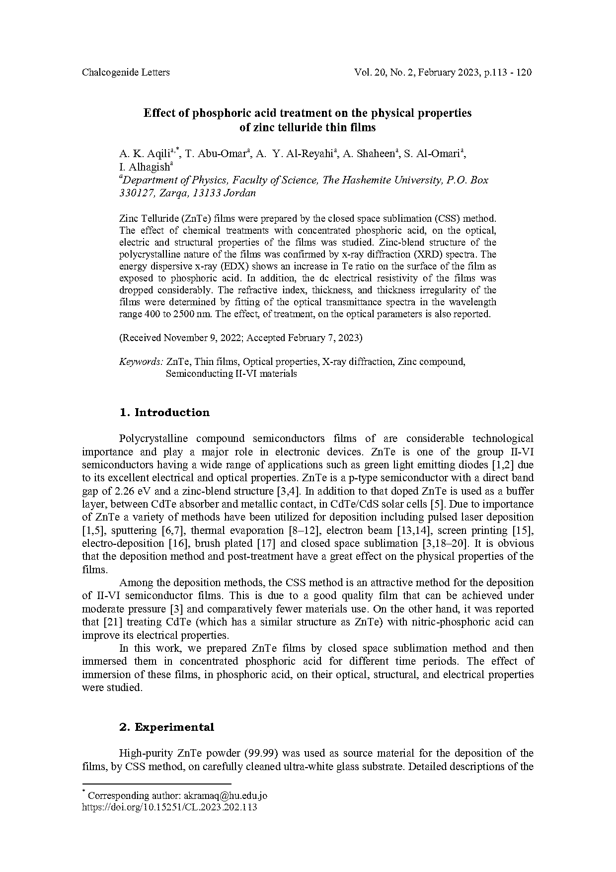 physical properties of phosphoric acid