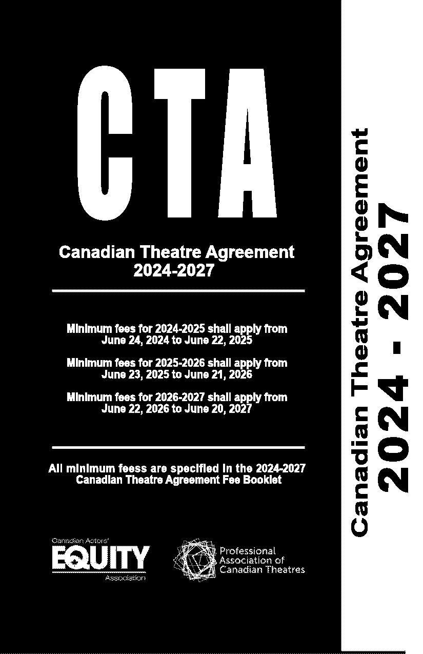 none equity theater contract sample